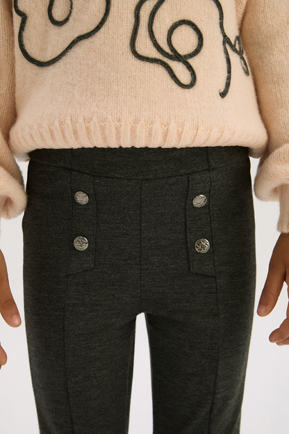 Girl Anthracite Trousers