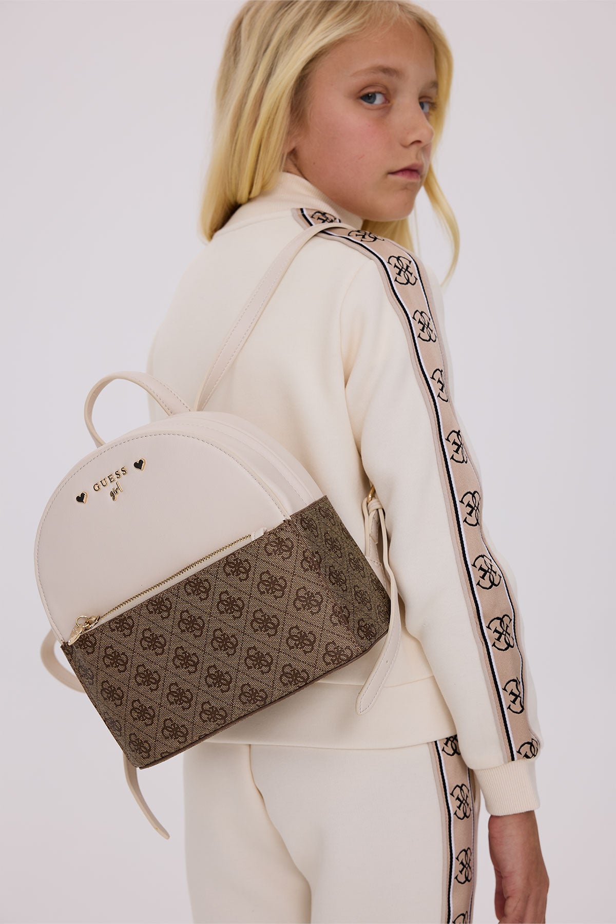 Girl Beige Bag