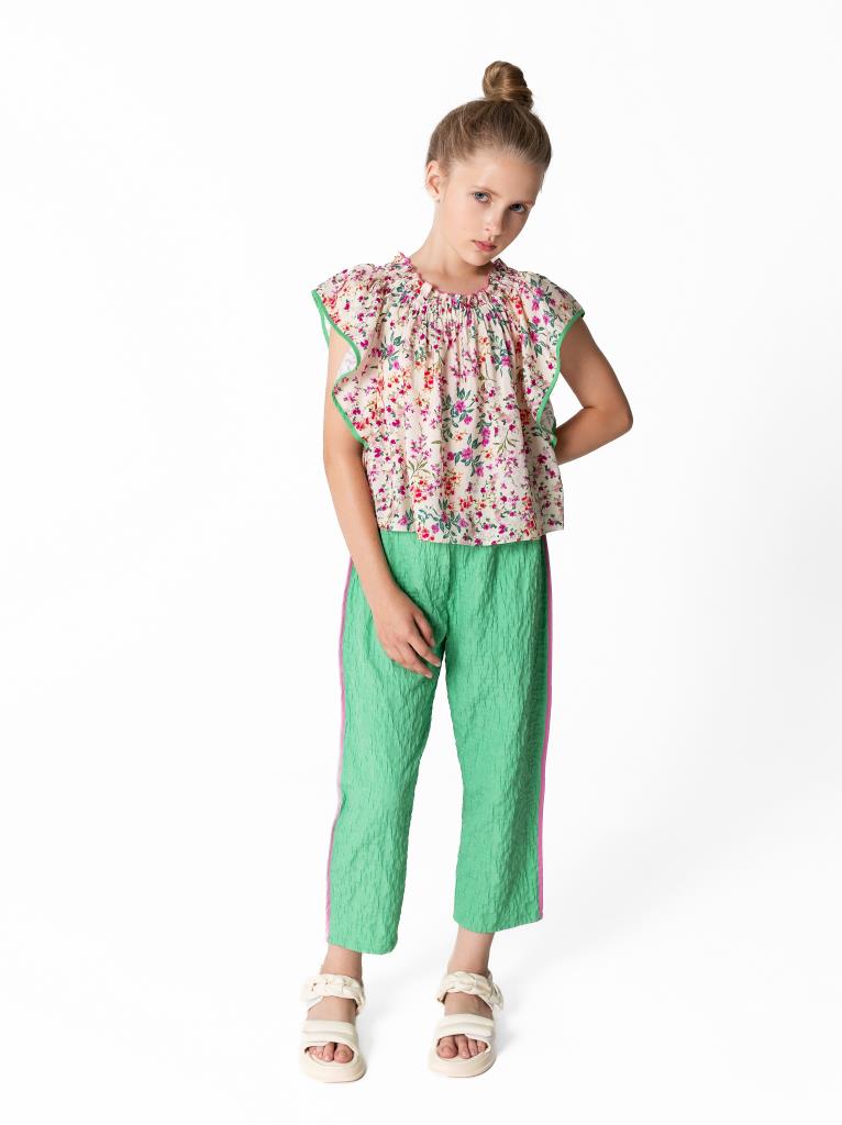 Girl Beige Blouse