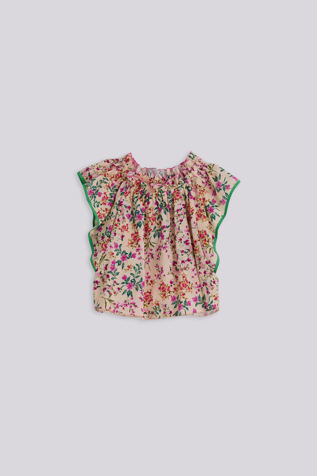 Girl Beige Blouse