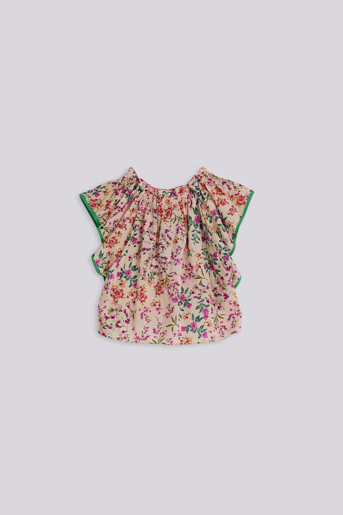 Girl Beige Blouse