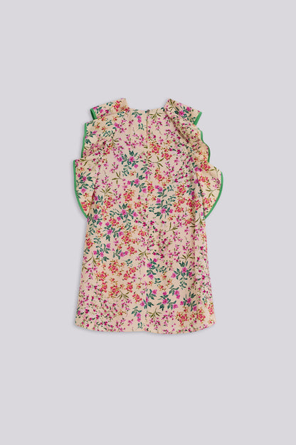 Girl Beige Dress