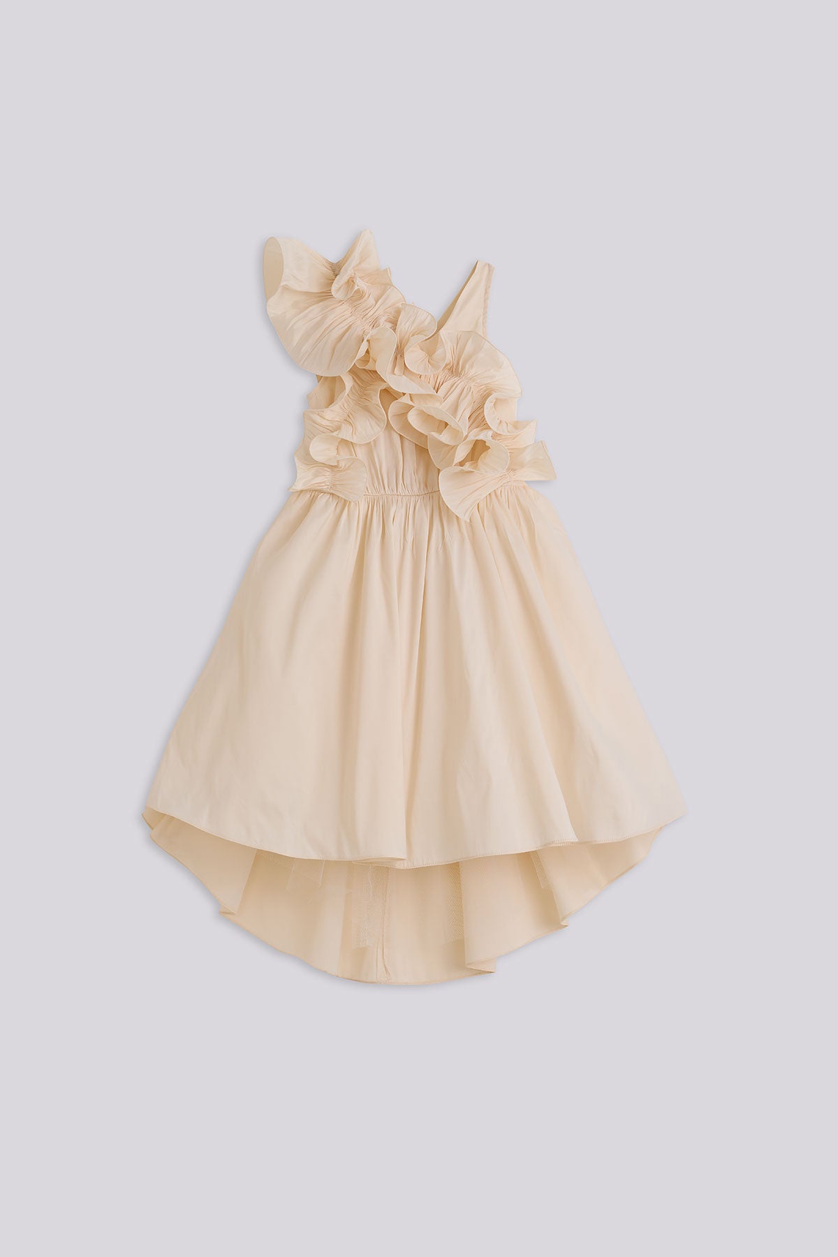 Girl Beige Dress