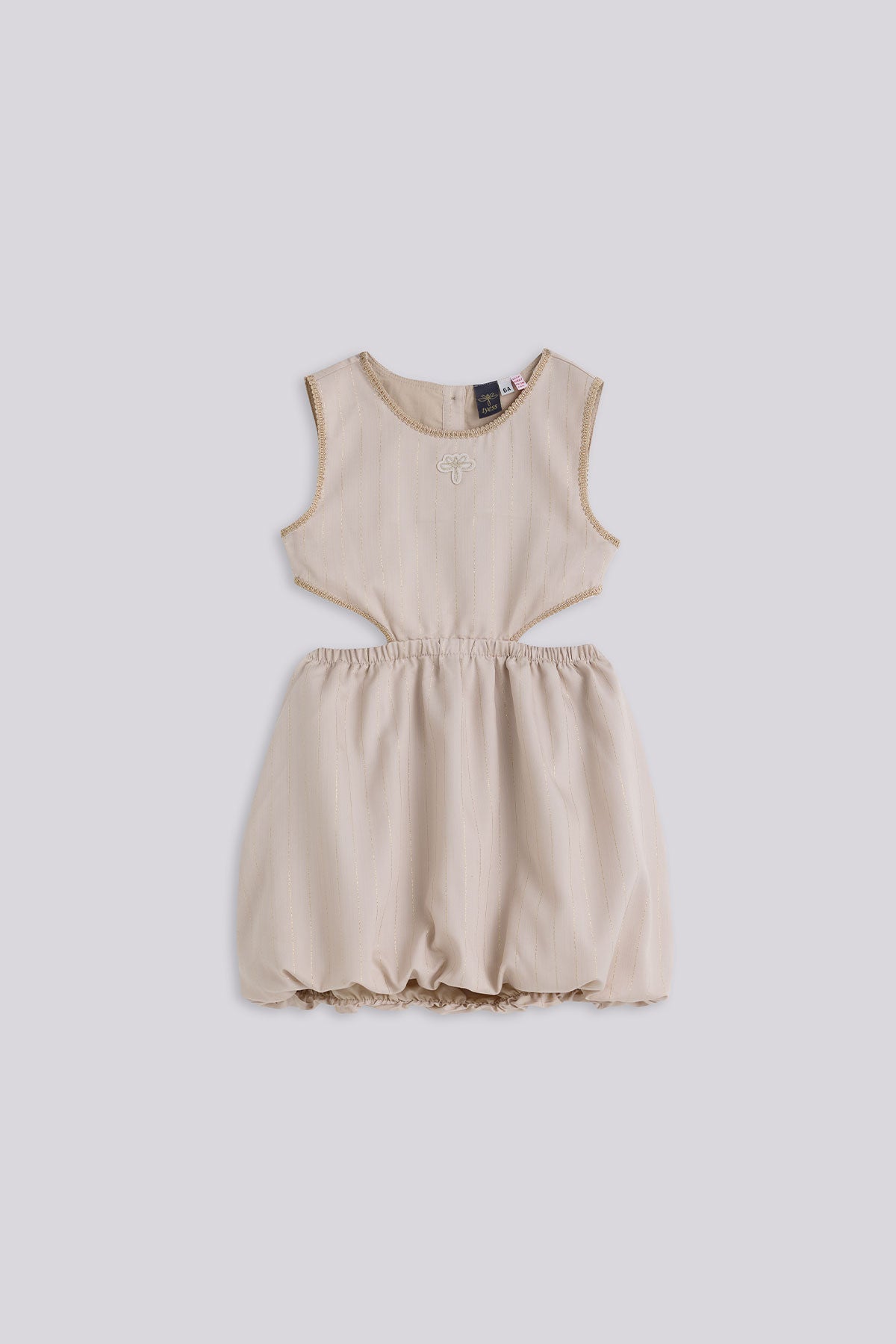 Girl Beige Dress