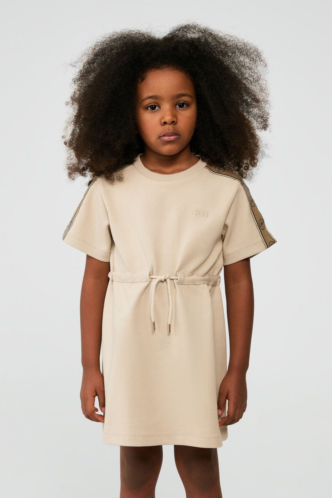 Girl Beige Dress