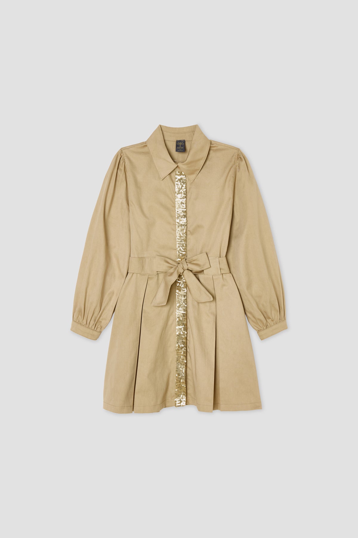 Girl Beige Dress