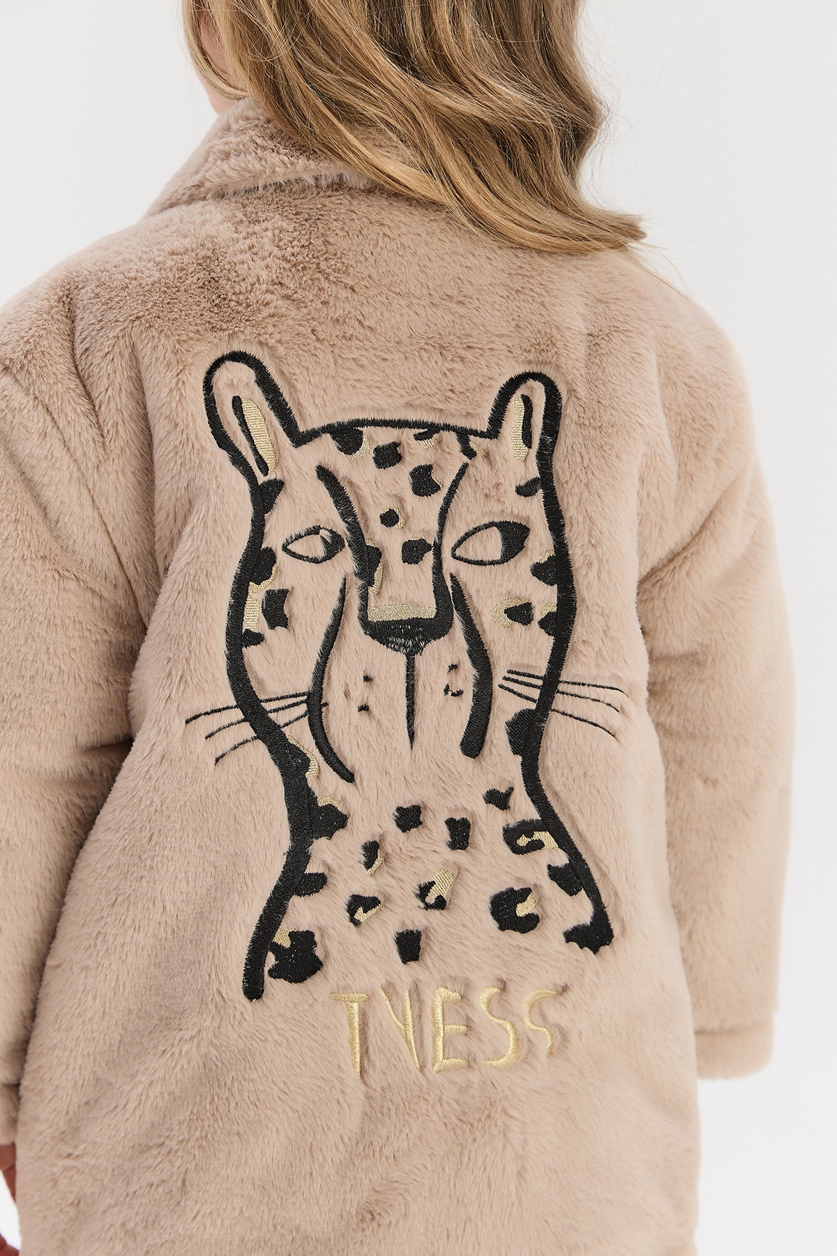 Girl Beige Jacket