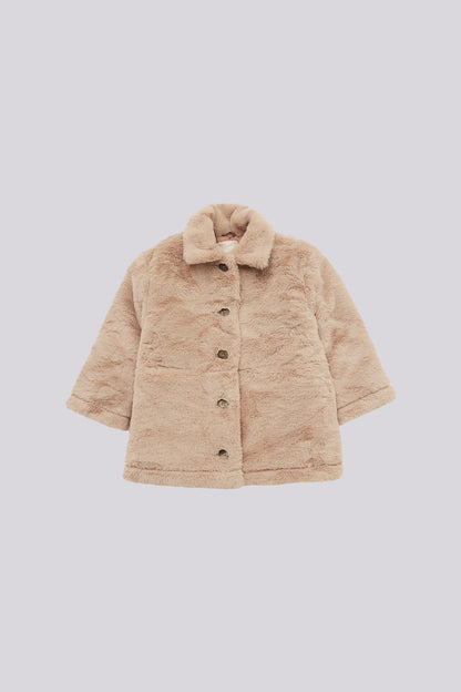 Girl Beige Jacket