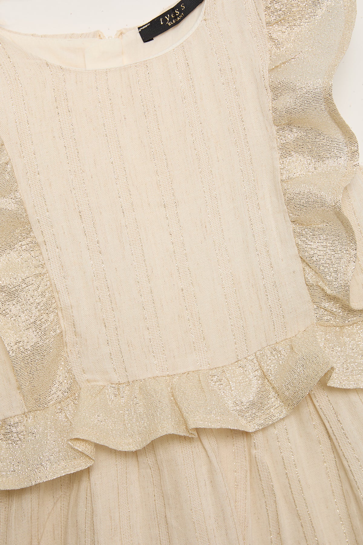 Girl Beige Overall