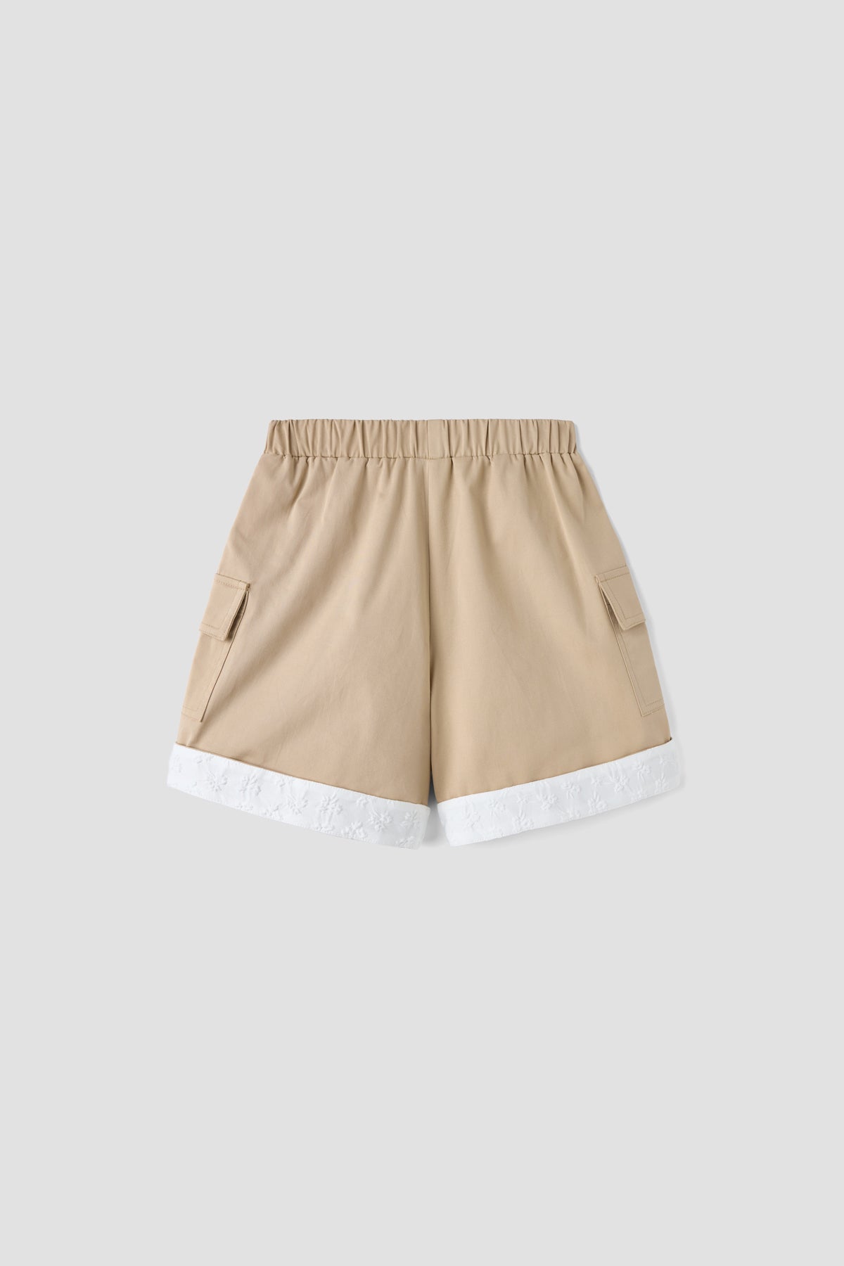 Girl Beige Shorts