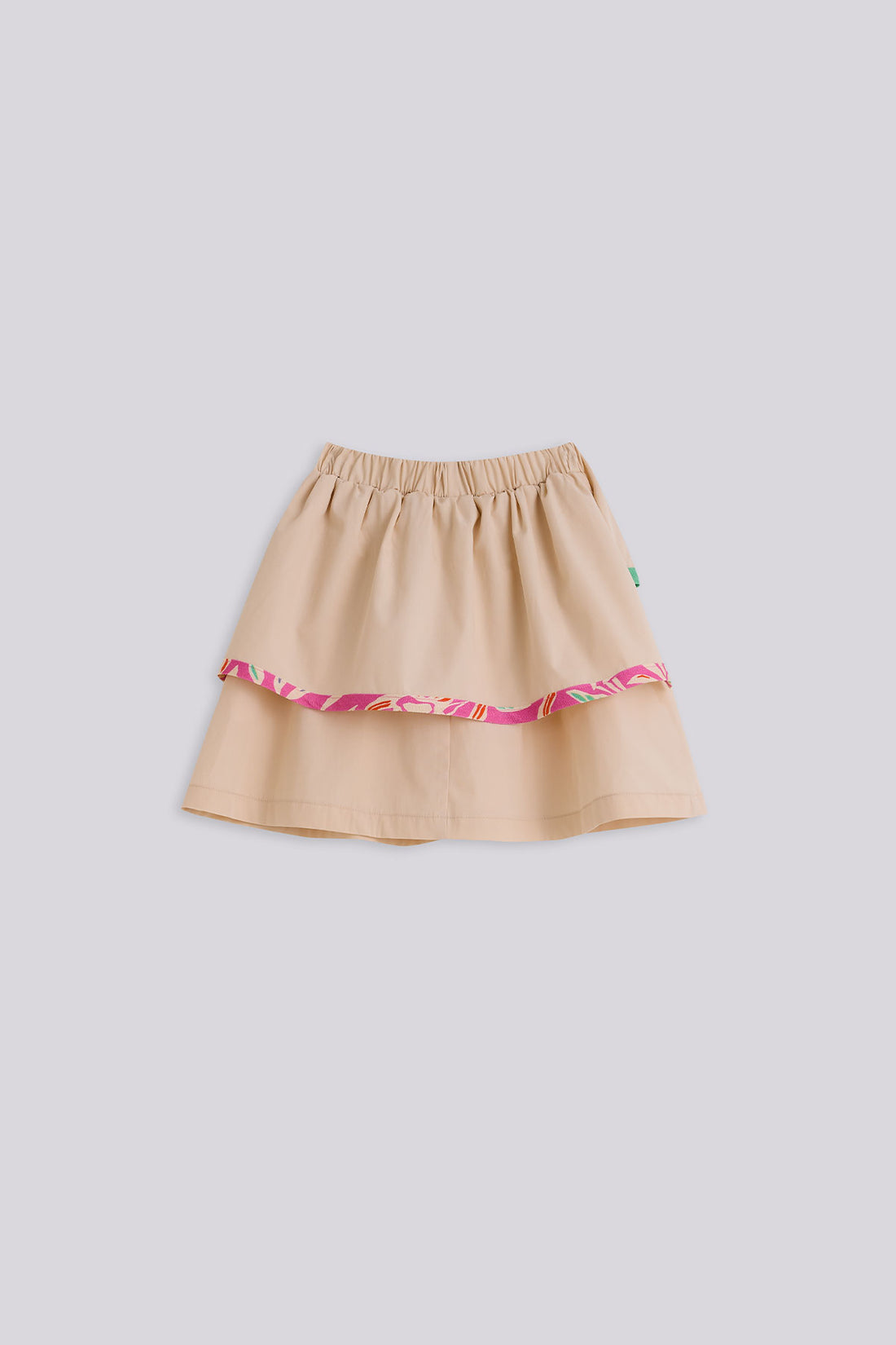 Girl Beige Skirt