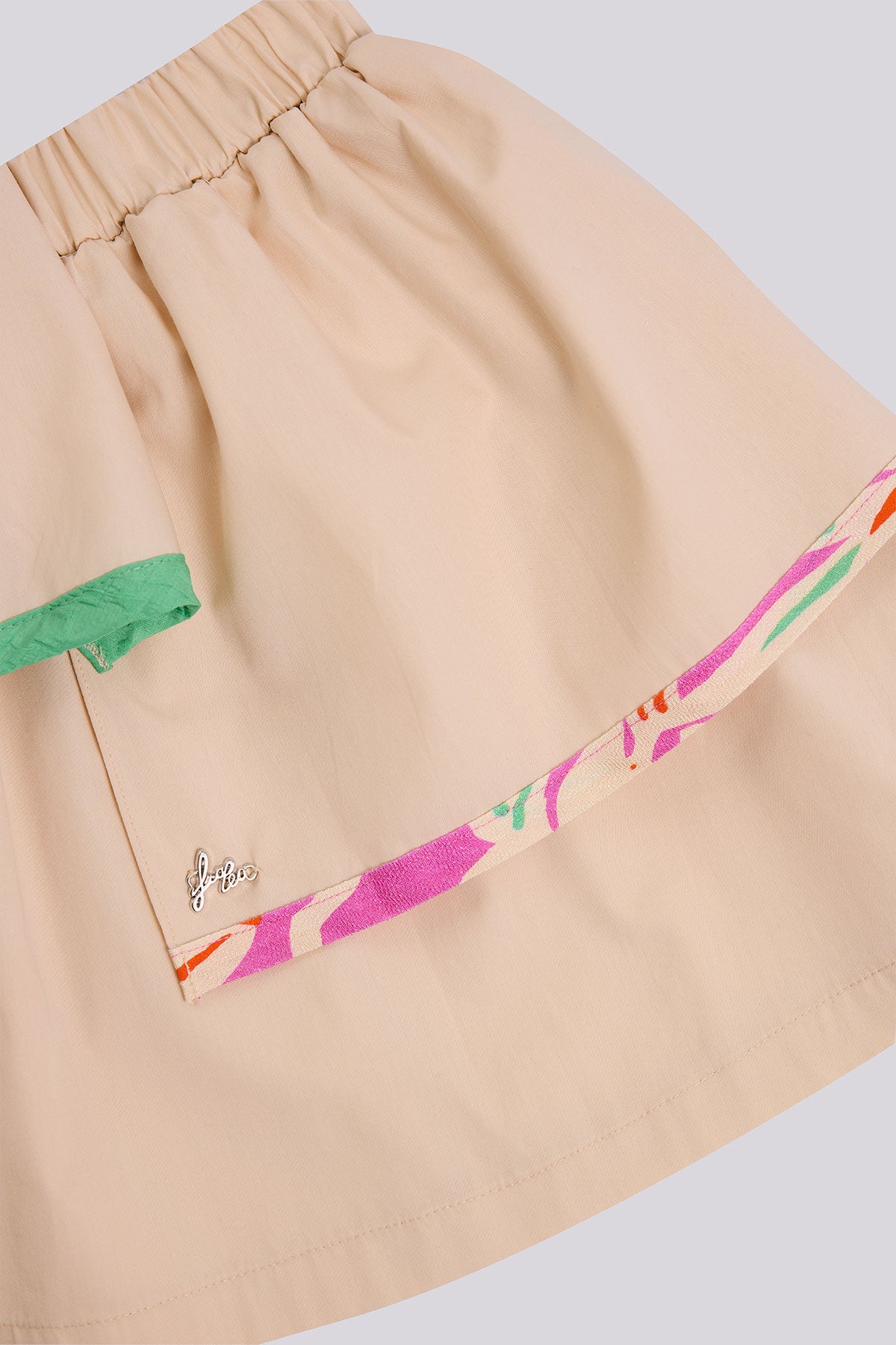 Girl Beige Skirt