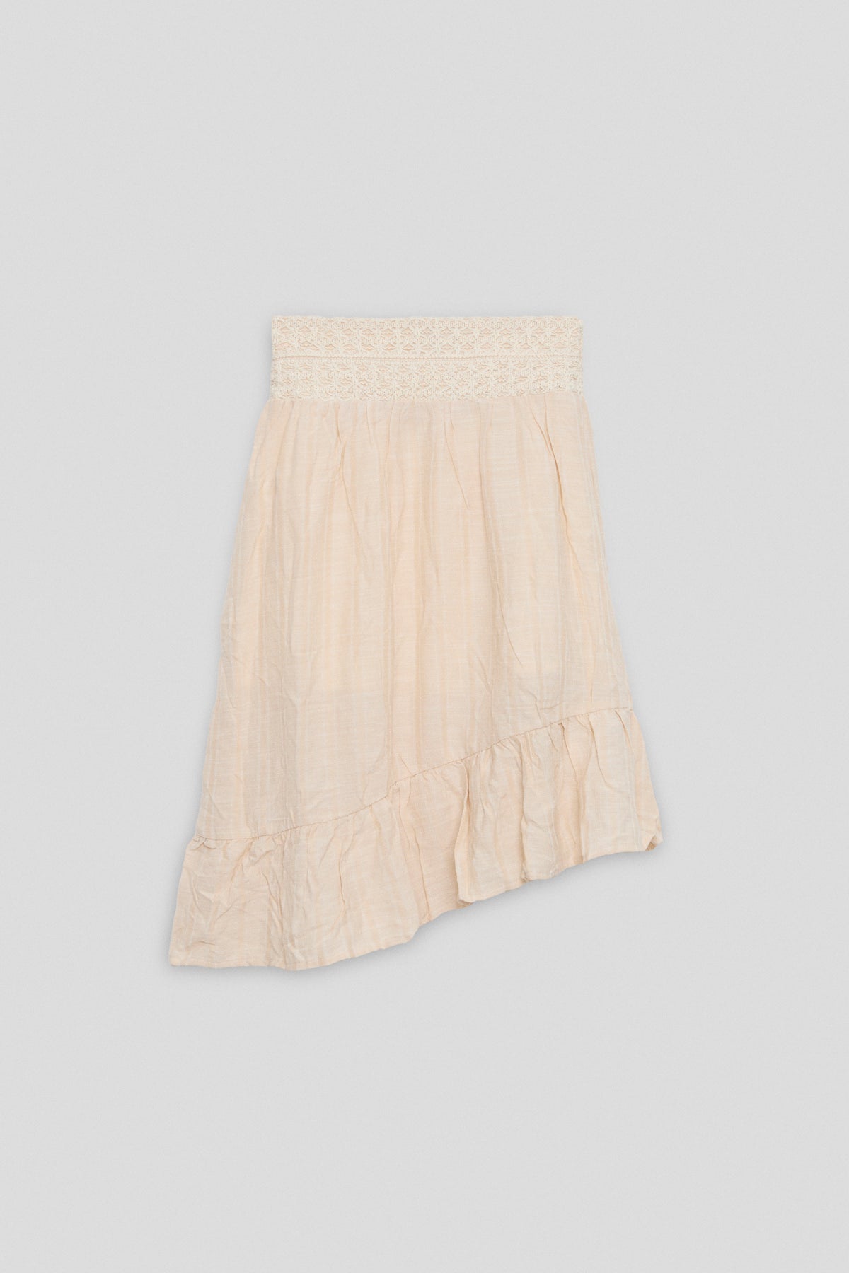 Girl Beige Skirt