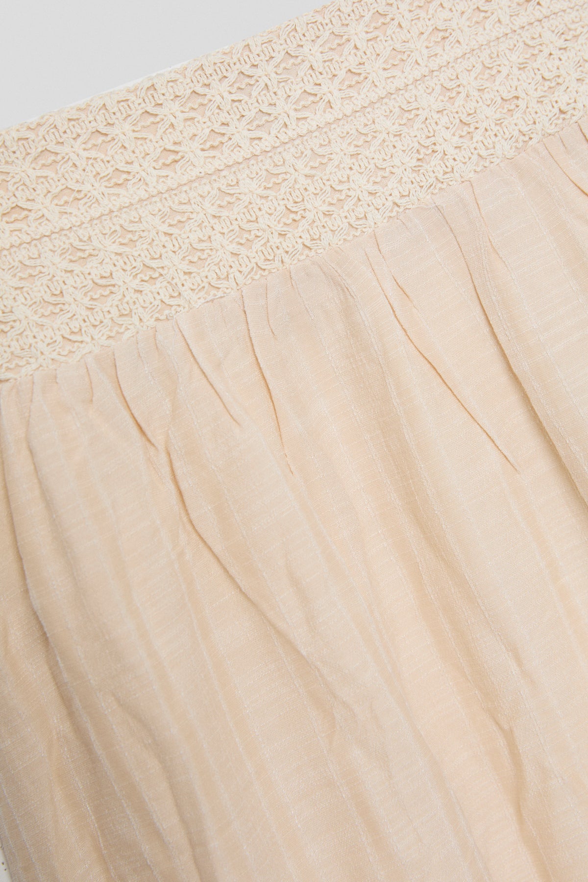Girl Beige Skirt