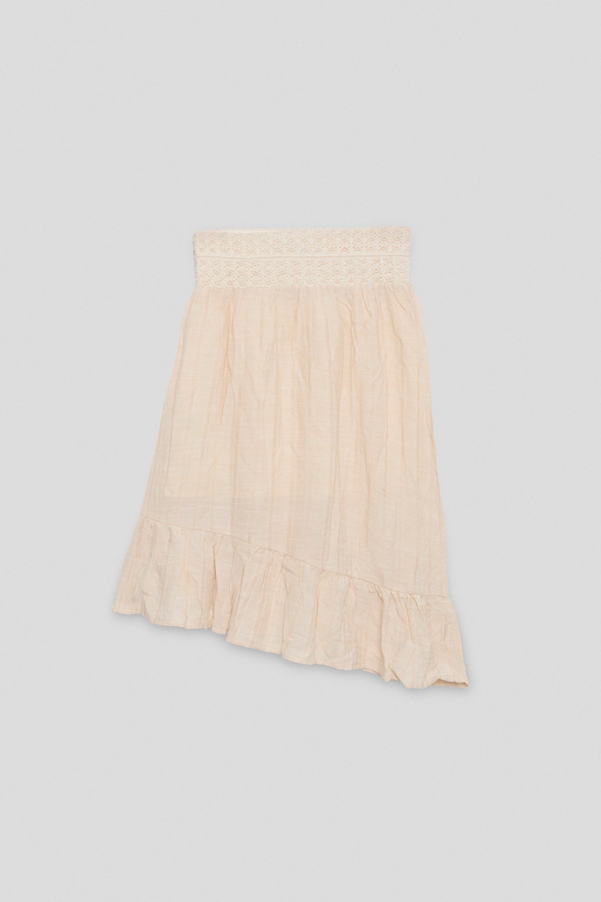 Girl Beige Skirt