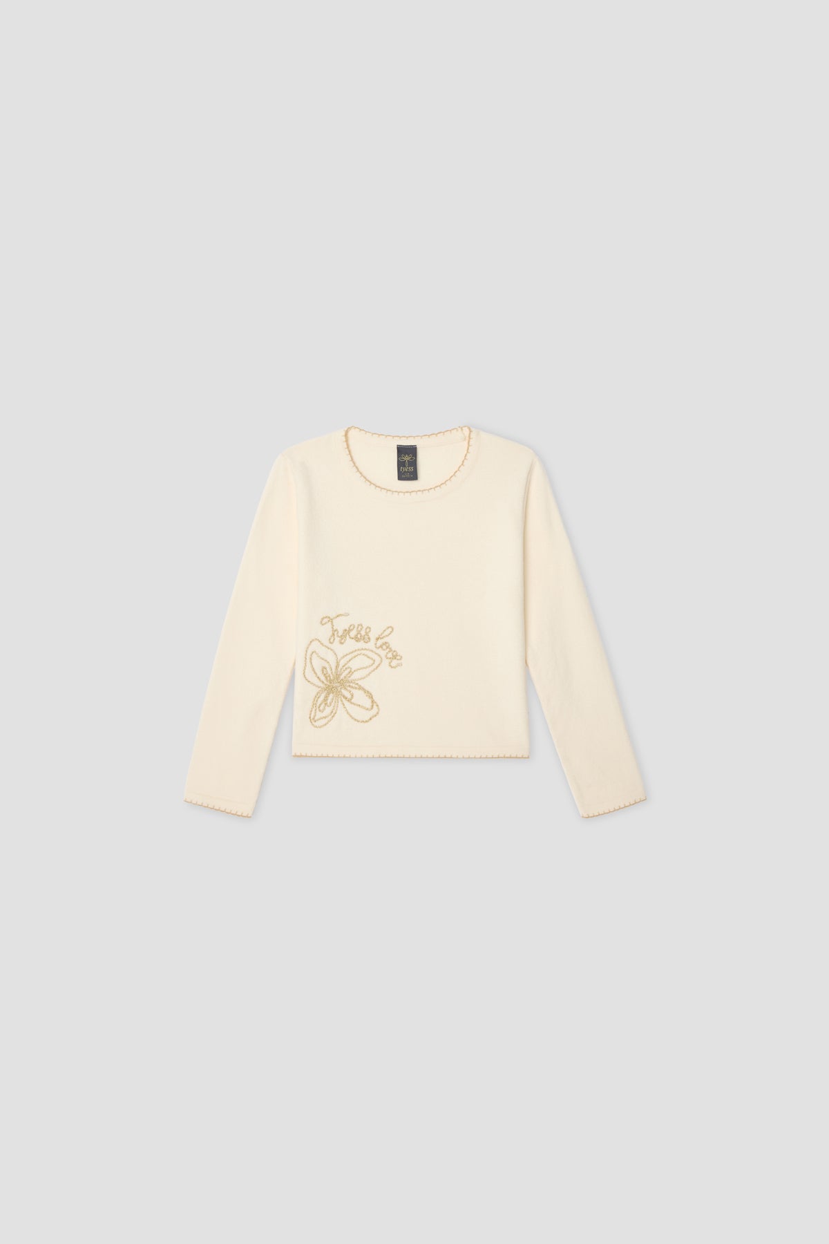 Girl Beige Sweater