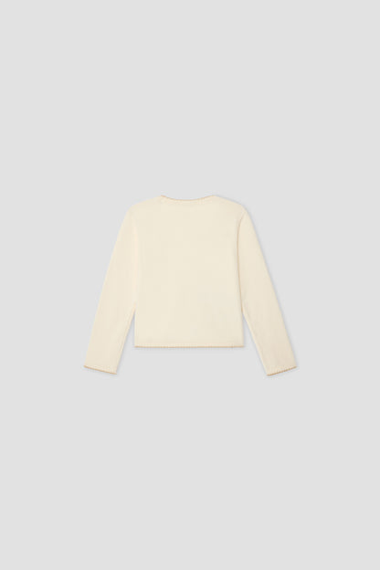 Girl Beige Sweater