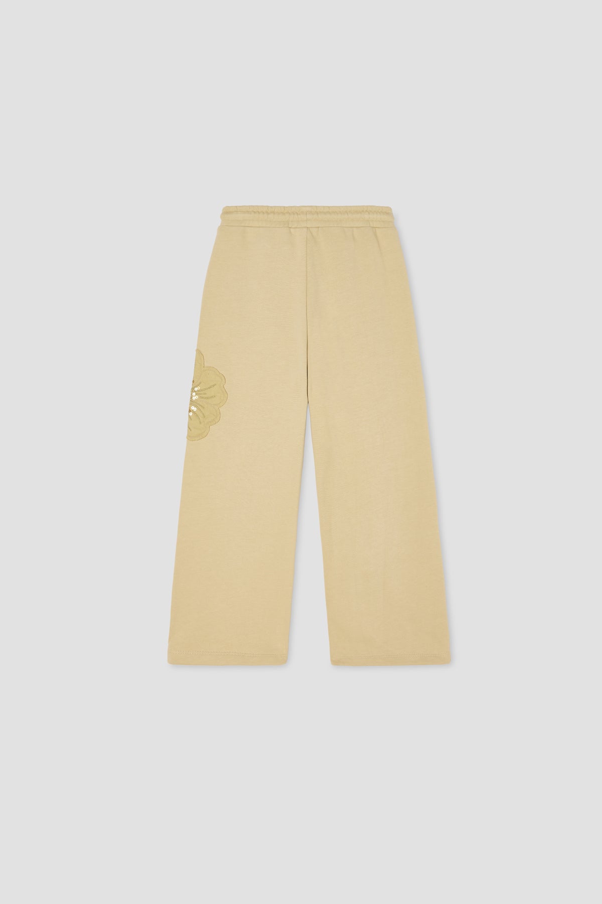 Girl Beige Tracksuit Bottom