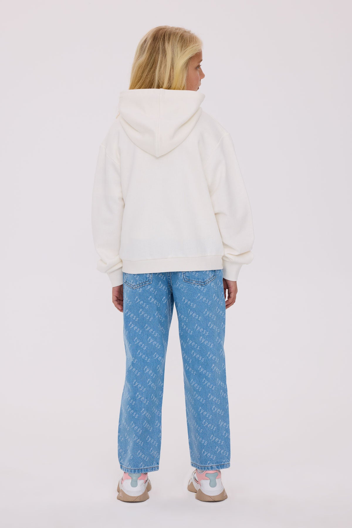 Girl Beige Tracksuit Top