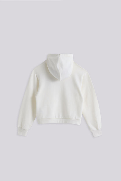 Girl Beige Tracksuit Top