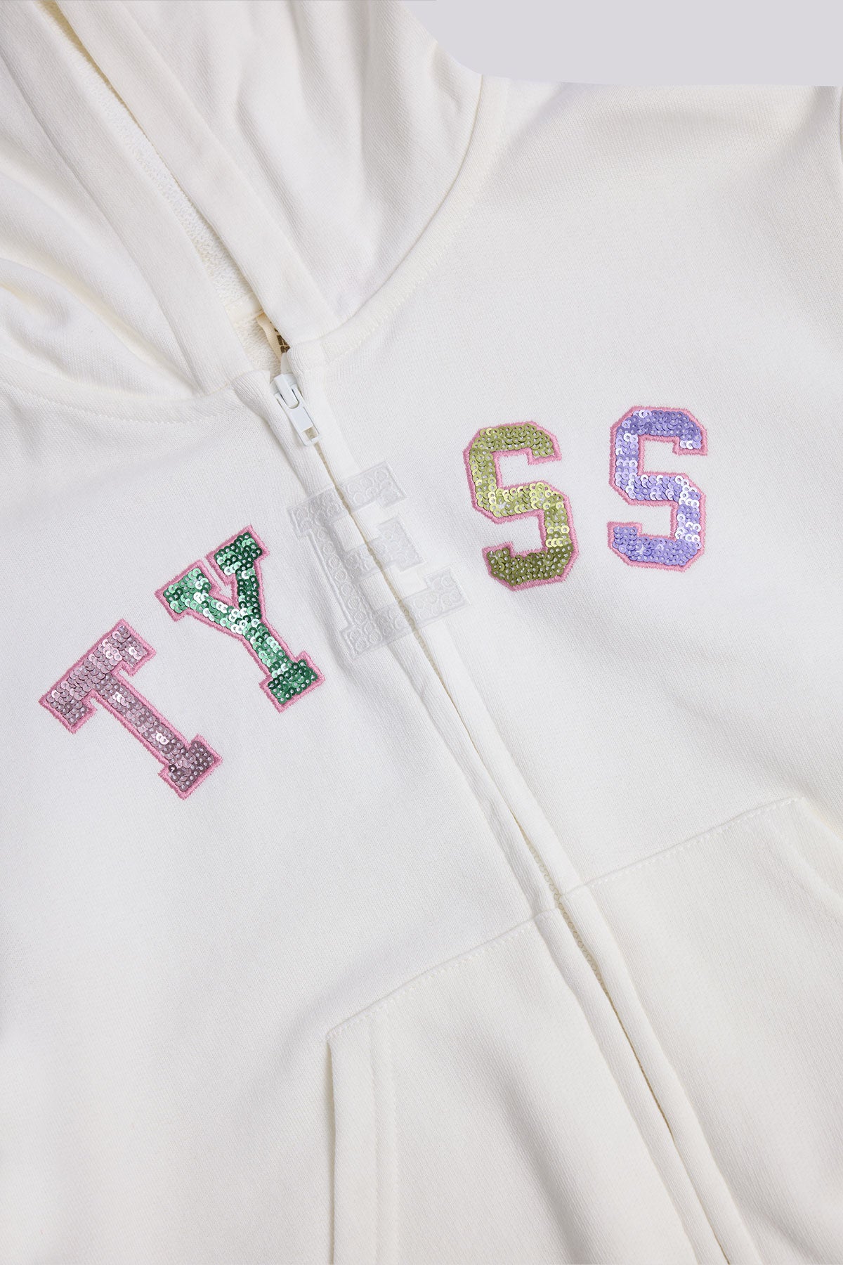 Girl Beige Tracksuit Top