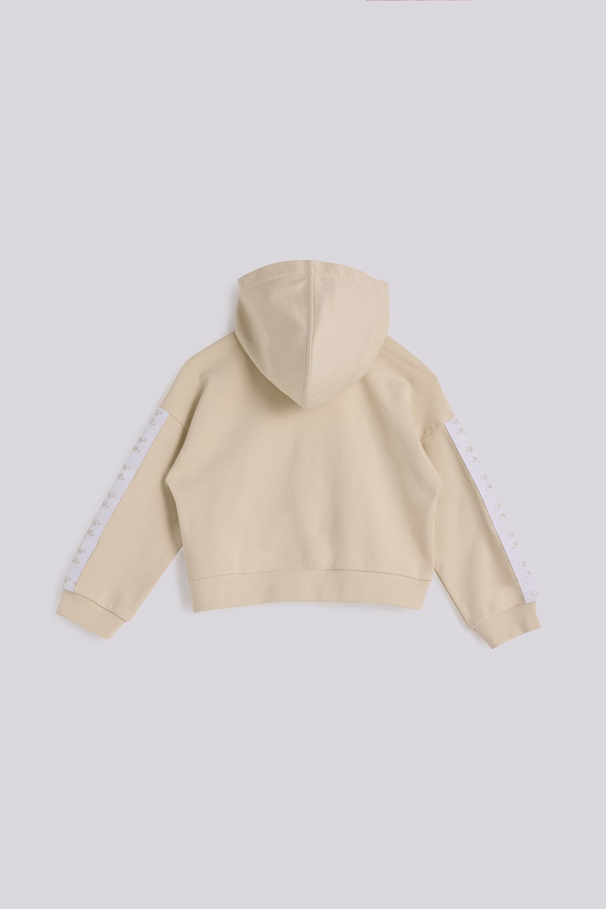 Girl Beige Tracksuit Top