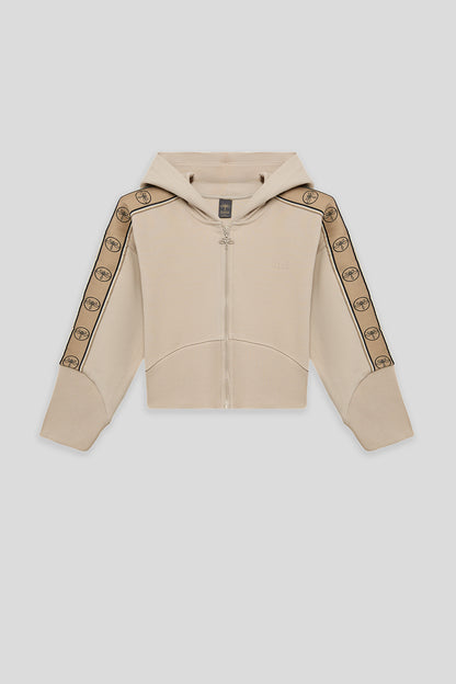 Girl Beige Tracksuit Top