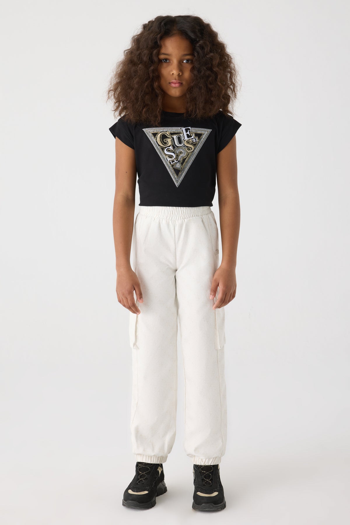 Girl Beige Trousers