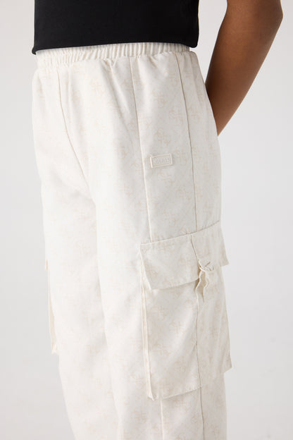 Girl Beige Trousers