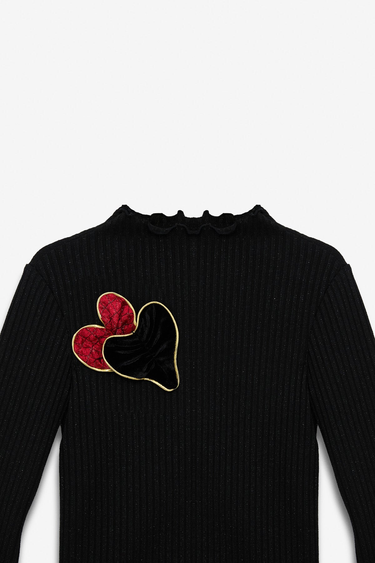 Girl Black Blouse