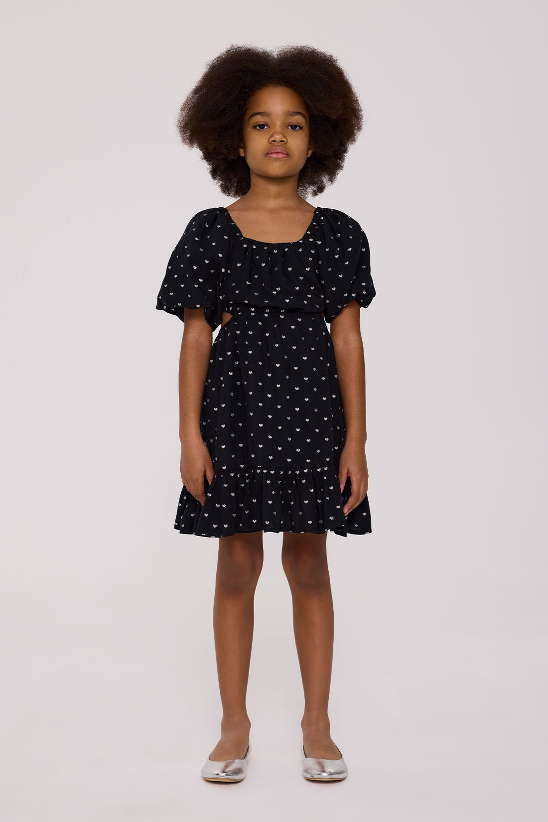 Girl Black Dress