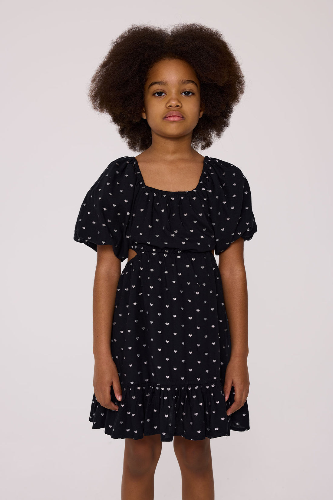 Girl Black Dress