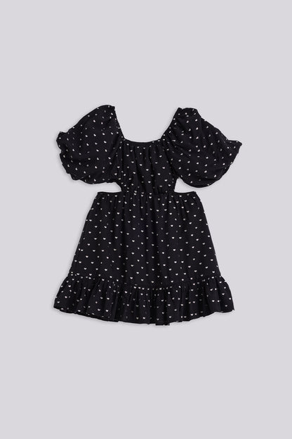 Girl Black Dress