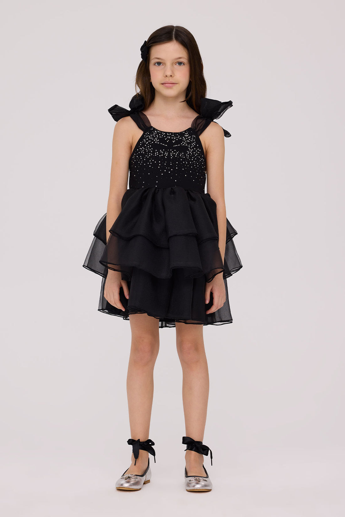 Girl Black Dress