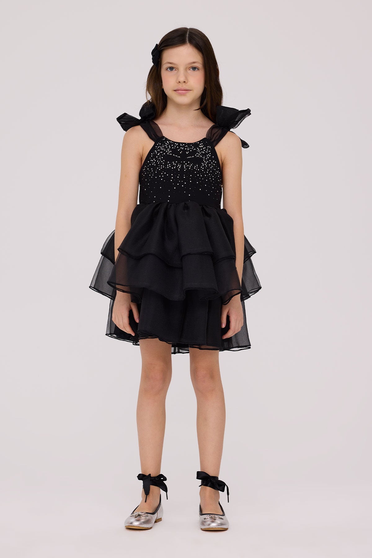 Girl Black Dress