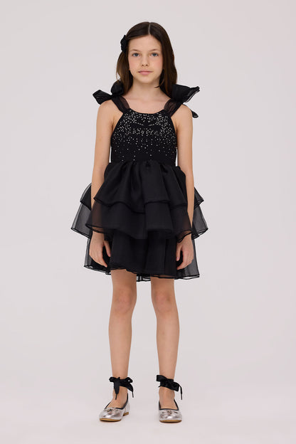 Girl Black Dress
