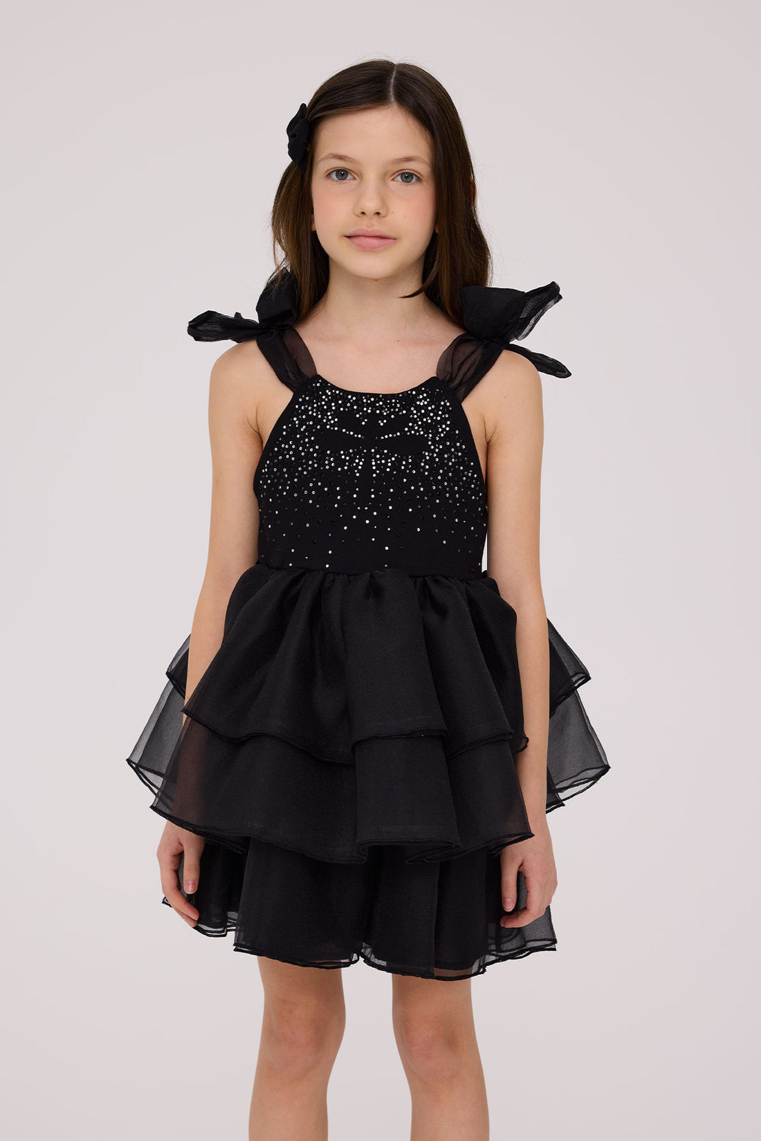 Girl Black Dress