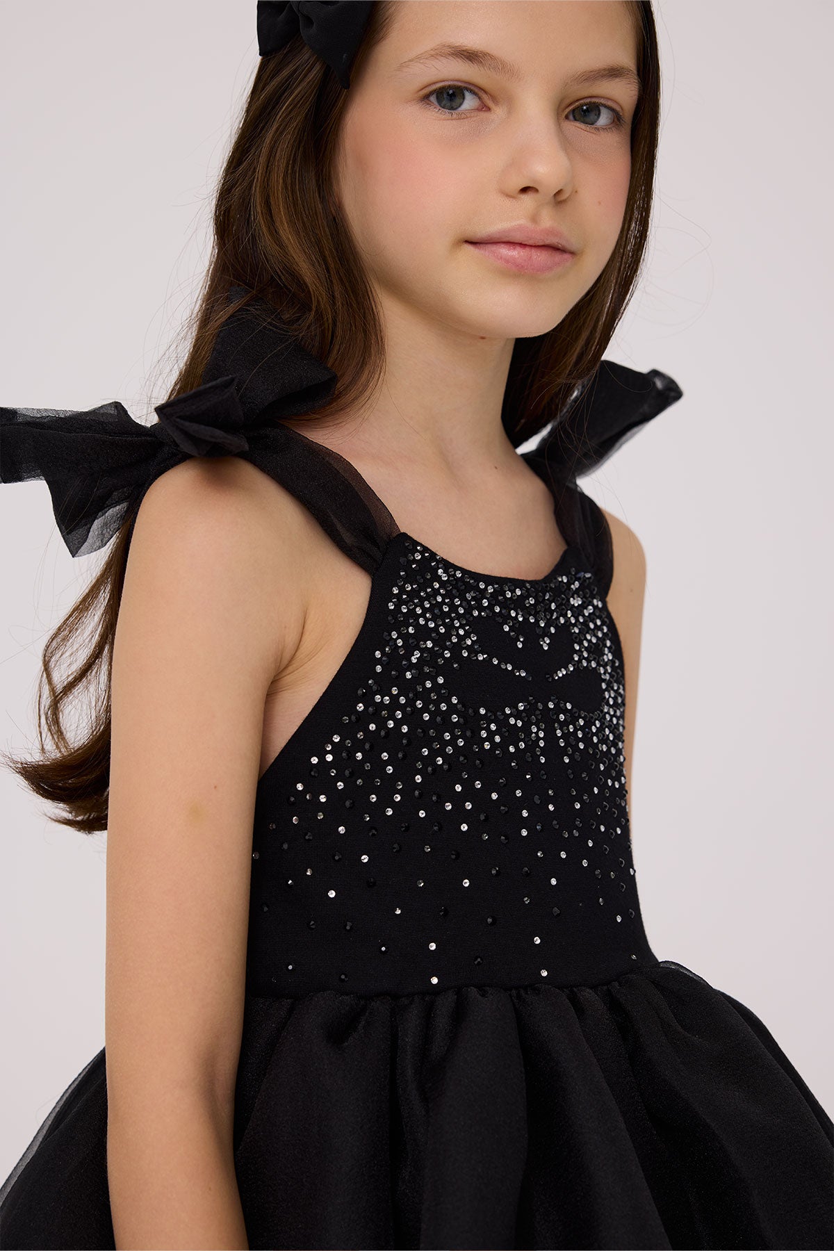 Girl Black Dress