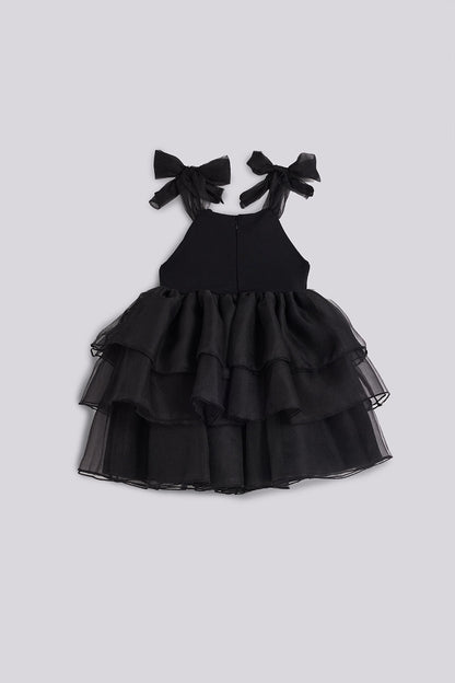 Girl Black Dress