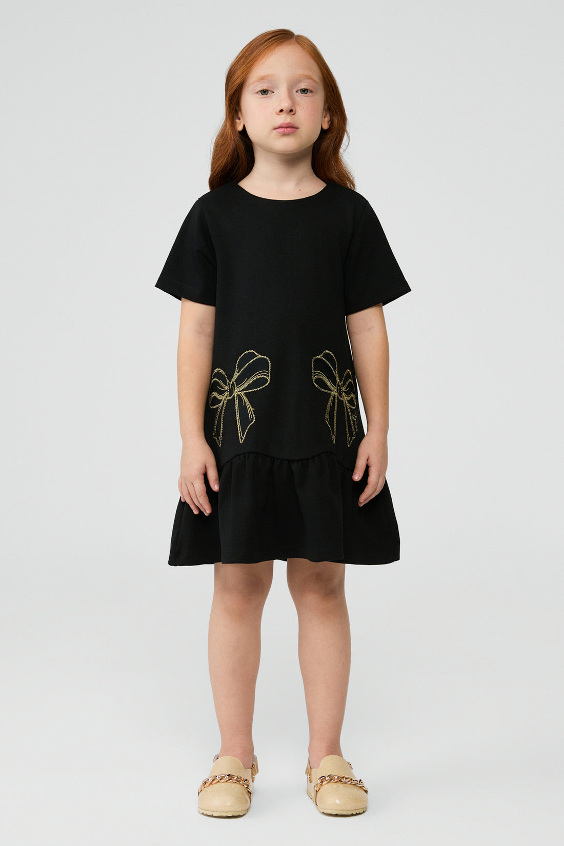 Girl Black Dress
