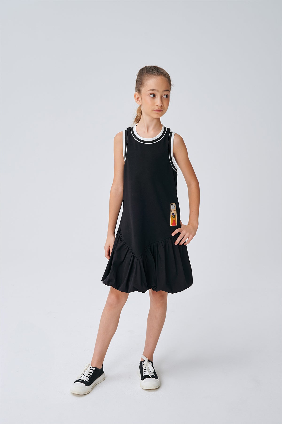 Girl Black Dress