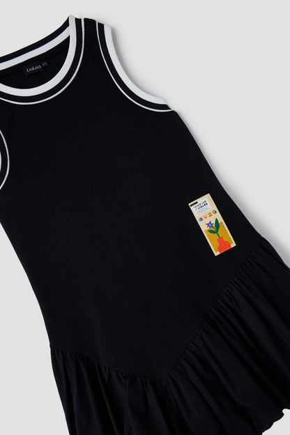 Girl Black Dress