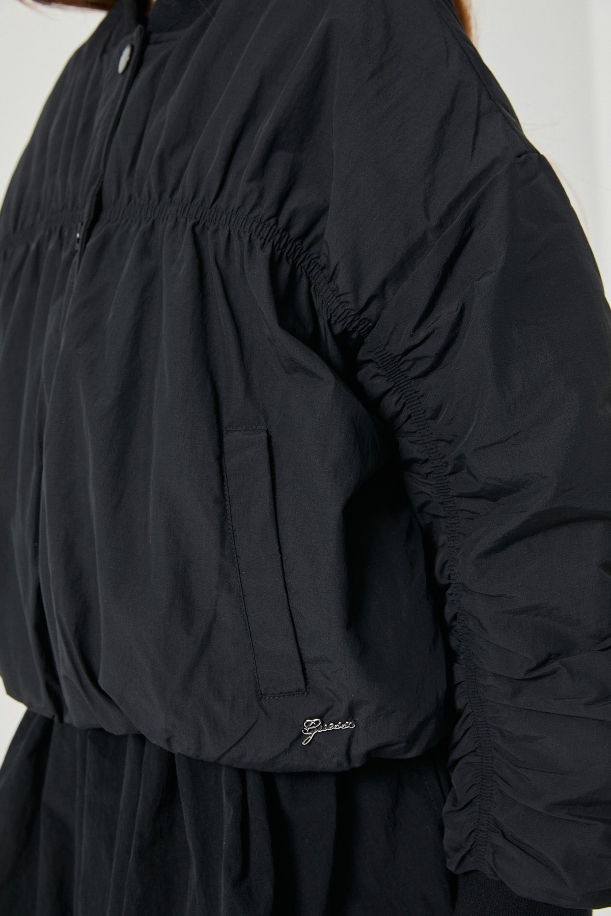 Girl Black Jacket