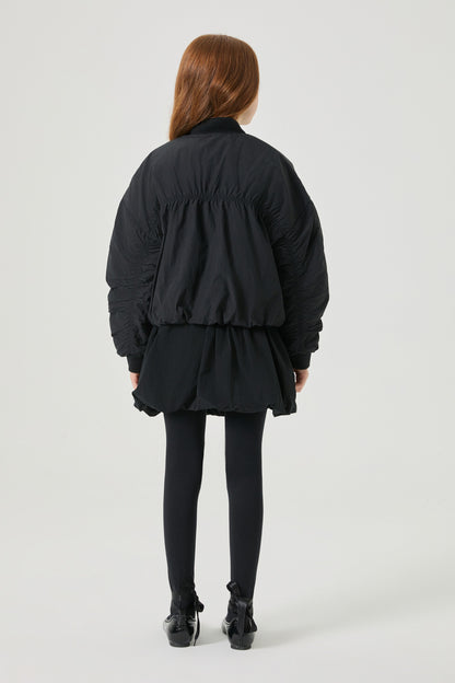 Girl Black Jacket