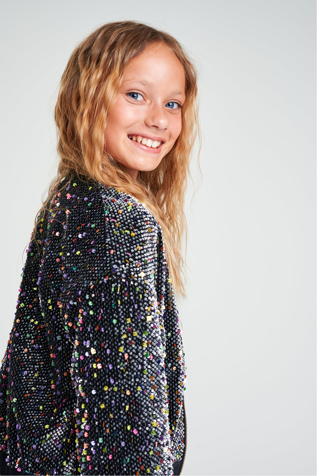 Girl Black Jacket
