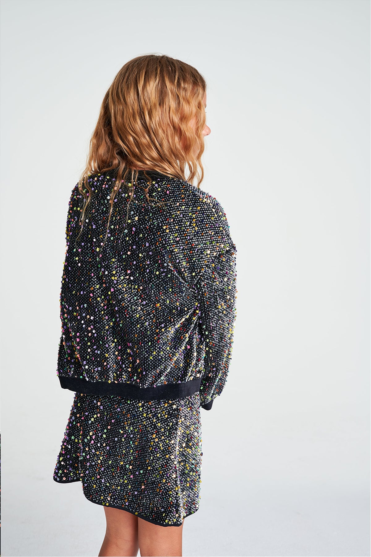 Girl Black Jacket