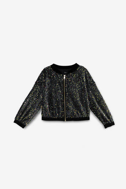 Girl Black Jacket