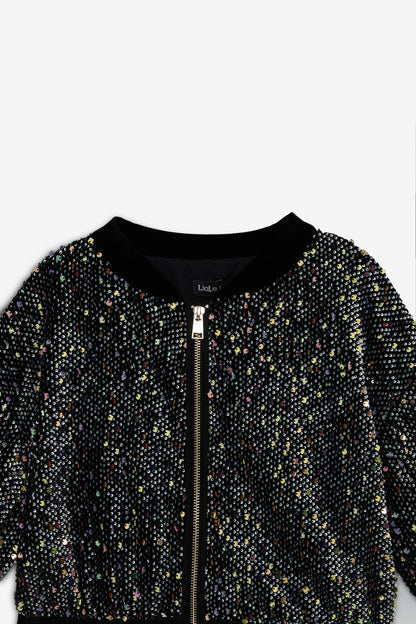 Girl Black Jacket