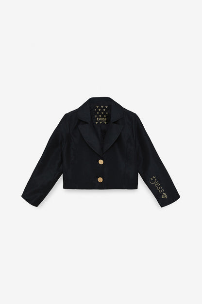 Girl Black Jacket