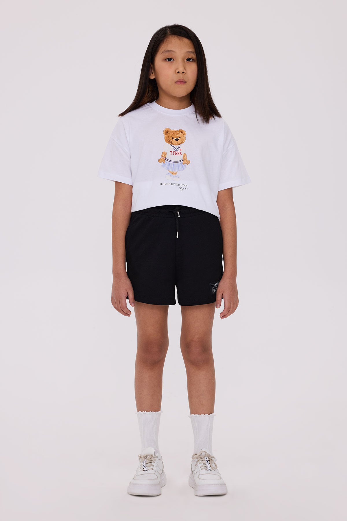 Girl Black Shorts